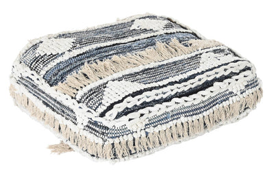 FLOOR CUSHION COTTON 60X60X25 6300 GR, STRIPES