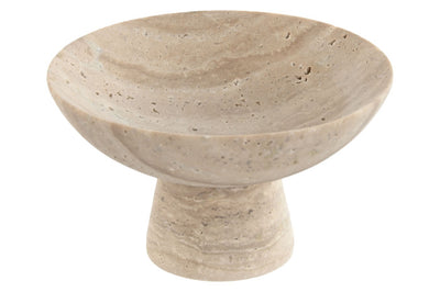 CENTERPIECE TRAVERTINE MARBLE 17X17X10