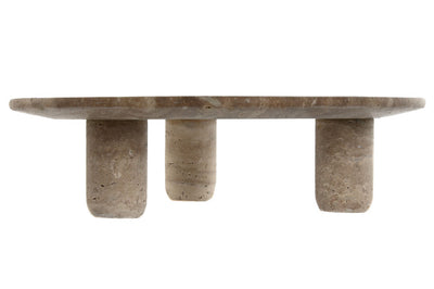 CENTERPIECE MARBLE 30X30X8 BROWN