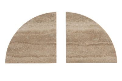 BOOKEND SET 2 MARBLE 24X5X12