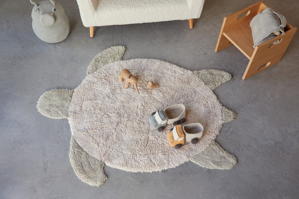 WASHABLE RUG SEA TURTLE – BOIS BLANC HOME