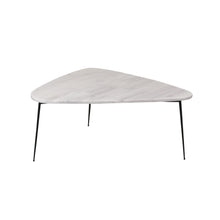 Load image into Gallery viewer, Coffee table Lewis - White Marble - 84x66x36cm