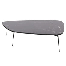 Load image into Gallery viewer, Coffee table Lewis - Black Marble - 120x82x30cm