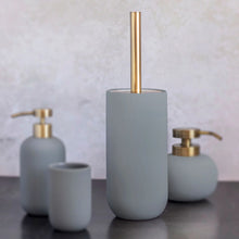 Load image into Gallery viewer, LOTUS Toilet Brush Holder, frost green