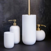 Load image into Gallery viewer, LOTUS Toilet brush holder, white