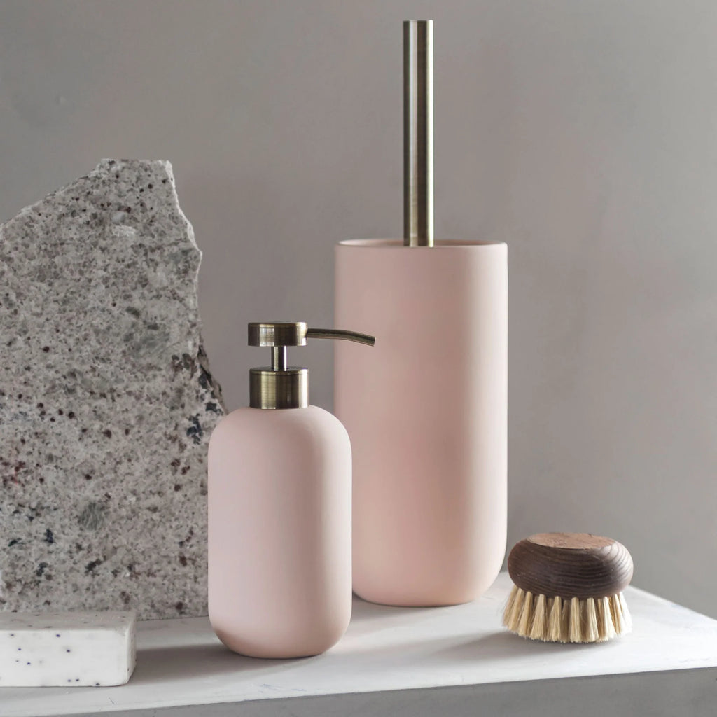 LOTUS Toilet brush holder, powder rose