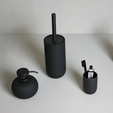 Load image into Gallery viewer, LOTUS Toilet Brush Holder, black