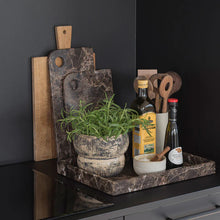 Load image into Gallery viewer, MARBLE serving board, large, Brown