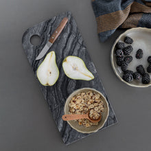 Load image into Gallery viewer, MARBLE serving board, large, Black / Grey