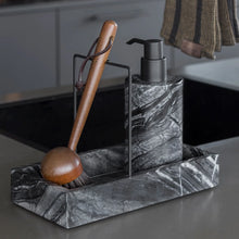 Load image into Gallery viewer, MARBLE dishwashing organizer, Black / Grey