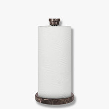 Load image into Gallery viewer, MARBLE kitchen roll holder, Brown