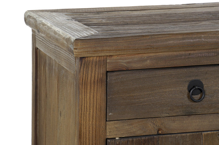 ELM BUFFET 190X50X80 AGED BROWN