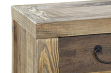 Carica l&#39;immagine nel visualizzatore di Gallery, PINE BUFFET 190X45X80 AGED BROWN