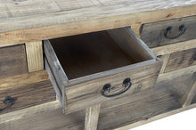 Carica l&#39;immagine nel visualizzatore di Gallery, PINE BUFFET 190X45X80 AGED BROWN