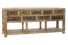 Carica l&#39;immagine nel visualizzatore di Gallery, PINE BUFFET 190X45X80 AGED BROWN
