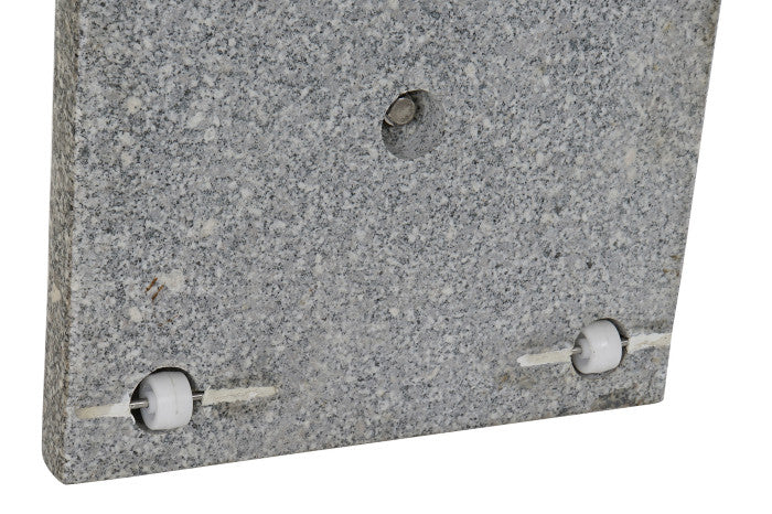BASE SUNSHADE GRANITE INOX 45X45X35 25,00 GREY