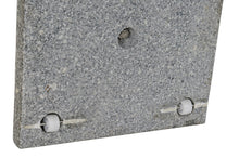 Carica l'immagine nel visualizzatore di Gallery, BASE SUNSHADE GRANITE INOX 45X45X35 25,00 GREY