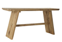 Carica l&#39;immagine nel visualizzatore di Gallery, CONSOLE TABLE RECYCLED WOOD 160X45X76 NATURAL