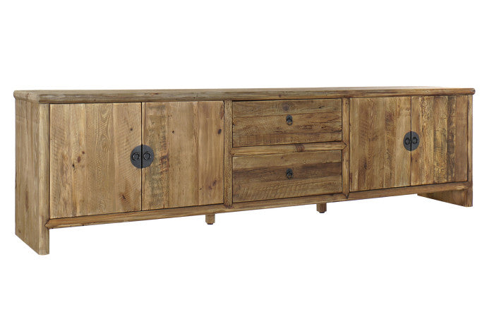 RECYCLED WOOD BUFFET 240X44X65 BROWN