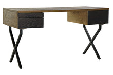 Load image into Gallery viewer, DESK METAL OAK 140X60X77 NATURAL
