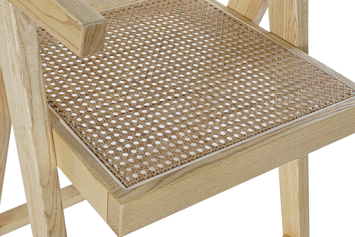 ELM RATTAN STOOL 54X58X105 NATURAL