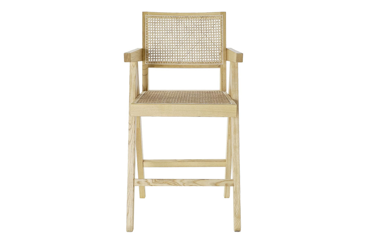 ELM RATTAN STOOL 54X58X105 NATURAL