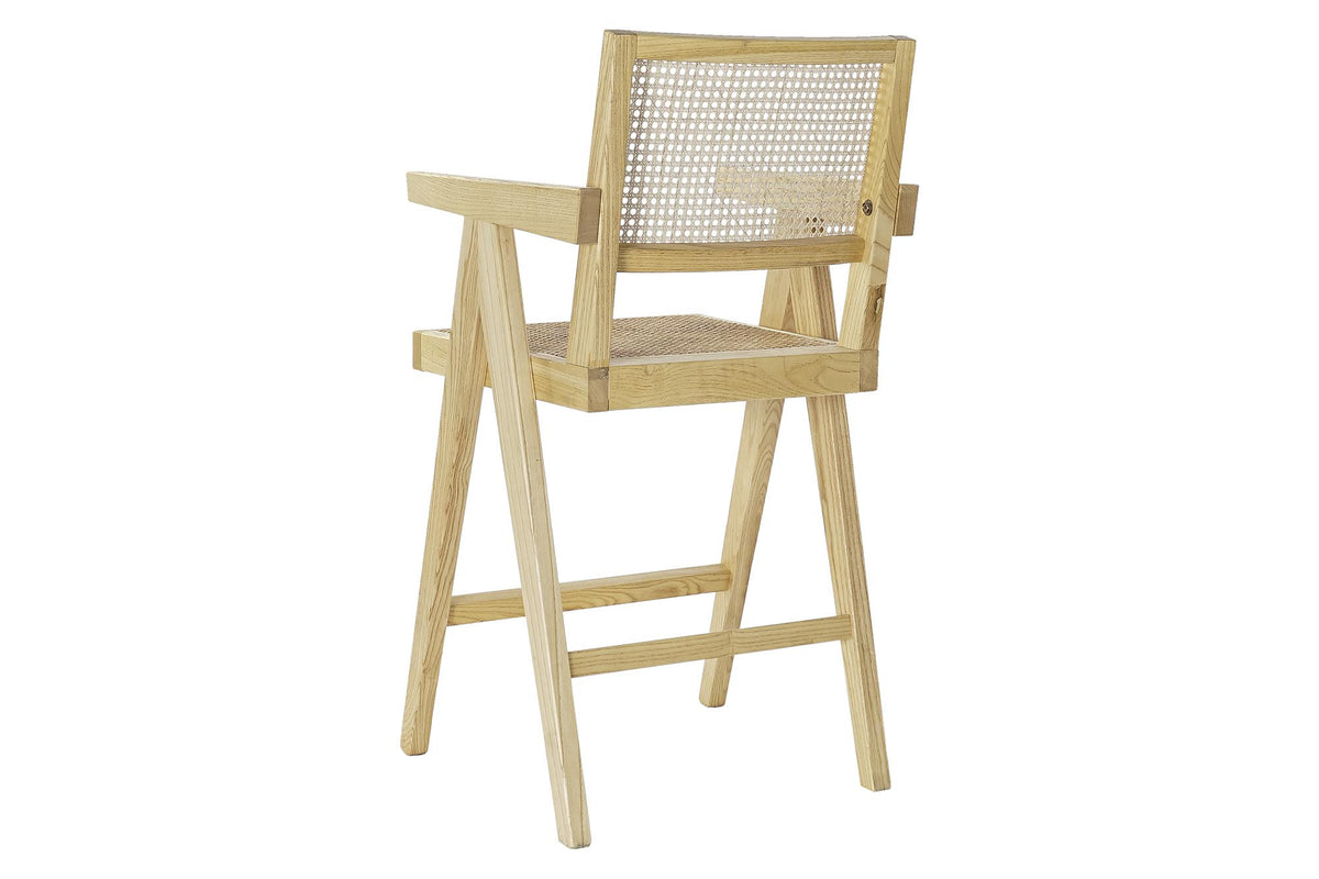 ELM RATTAN STOOL 54X58X105 NATURAL