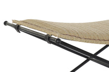 Carica l&#39;immagine nel visualizzatore di Gallery, FOOTREST/LUGGAGE CHAIR METAL RATTAN 94X49X44