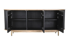 Load image into Gallery viewer, BUFFET MANGO OAK 177X45X75 BLACK