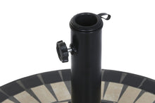 Carica l'immagine nel visualizzatore di Gallery, BASE SUNSHADE STONEWARE INOX 50X50X32,5 20KG, TILE