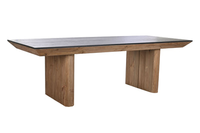 DINING TABLE PAULOWNIA PINE 240X100X76 BROWN