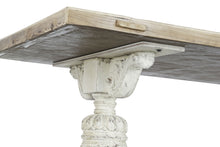 Laden Sie das Bild in den Galerie-Viewer, DINING TABLE FIR 200X90X78 NATURAL AGED