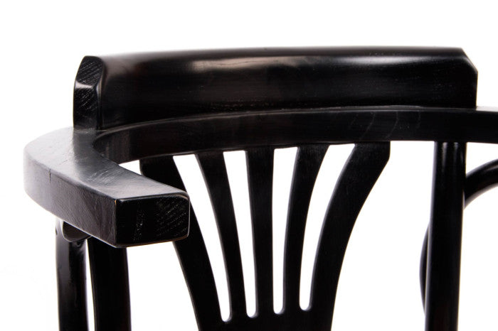 ELM CHAIR 59X46X78 BLACK