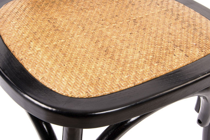 ELM CHAIR 59X46X78 BLACK