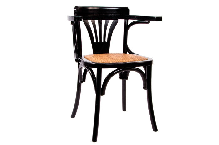 ELM CHAIR 59X46X78 BLACK