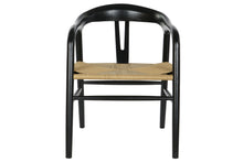 Load image into Gallery viewer, CHAIR ELM FIBER 57X53X78 BLACK
