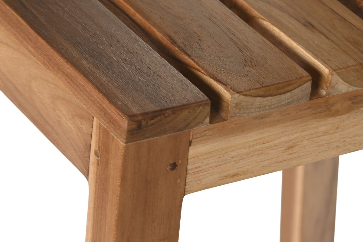TEAK STOOL 40X47X100 NATURAL