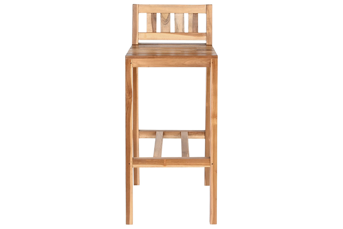 TEAK STOOL 40X47X100 NATURAL