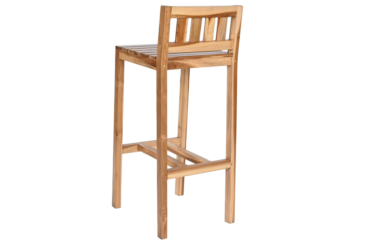 TEAK STOOL 40X47X100 NATURAL