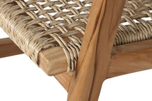 Load image into Gallery viewer, ROCKING CHAIR TEAK RATTAN 62X84X85 NATURAL