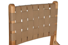 Load image into Gallery viewer, TEAK LEATHER STOOL 45X57X110 BEIGE