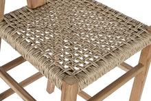 Charger l&#39;image dans la galerie, STOOL TEAK FIBER 52X55X98 NATURAL