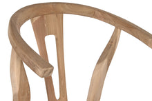 Load image into Gallery viewer, STOOL TEAK FIBER 52X55X98 NATURAL