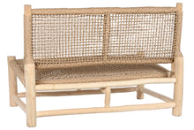 Cargar imagen en el visor de la galería, ARMCHAIR TEAK FIBER 120X81X84 NATURAL