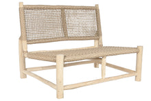 Charger l&#39;image dans la galerie, ARMCHAIR TEAK FIBER 120X81X84 NATURAL