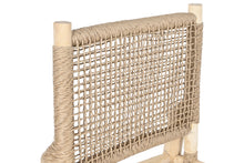 Charger l&#39;image dans la galerie, ARMCHAIR TEAK FIBER 69X81X84 NATURAL