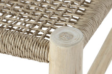 Cargar imagen en el visor de la galería, ARMCHAIR TEAK FIBER 69X81X84 NATURAL