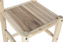 Load image into Gallery viewer, STOOL TEAK POLYESTER 50X50X102 NATURAL