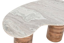 Load image into Gallery viewer, COFFEE TABLE MANGO MARBLE 86X48X39