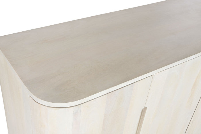 BUFFET HANDLE 150X40X84 WHITE